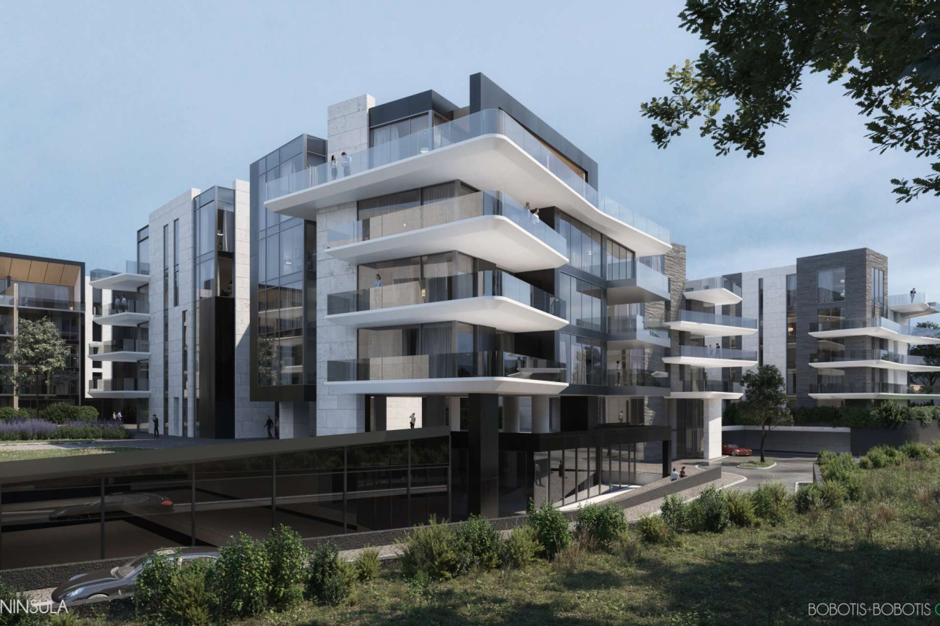 One Peninsula Floreasca: Ansamblul rezidențial One Peninsula Floreasca - imaginea 1