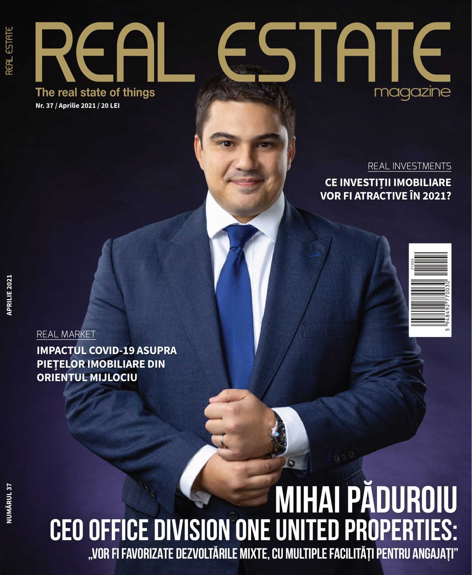 Real Estate Magazine Cover