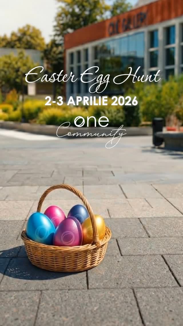 🥚 Easter Egg Hunt se întoarce la ONE Floreasca City & ONE Cotroceni Park ✨ 📍 ONE Cotroceni Park Punct de plecare:...